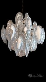 Lampadario Murano Mazzega/Vistosi anni 60/70