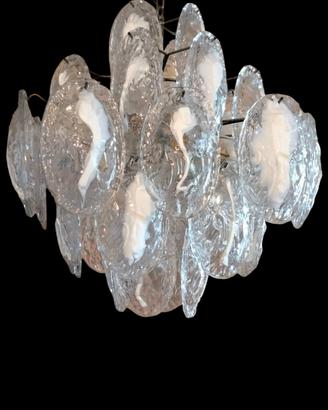 Lampadario Murano Mazzega/Vistosi anni 60/70