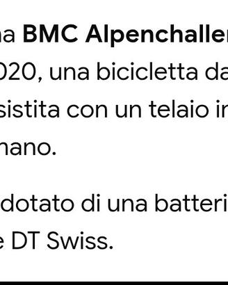 Bici elettrica con motore da cambiare.