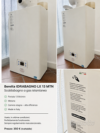 Beretta Idrabagno LX 13 MTN – scaldabagno a gas 13