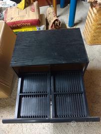 Mobile cassettiera scorrevole porta CD 