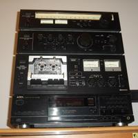 SANSUI amply deck piatto cd casse> marantz