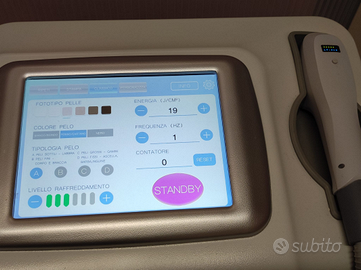 Epilatore laser diodo fibra 810nm Estetica Estetis