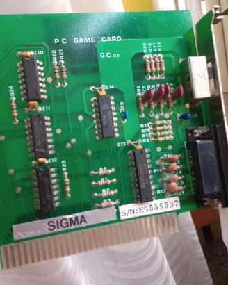 Scheda di espansione per PC Sigma ES 558537; scher