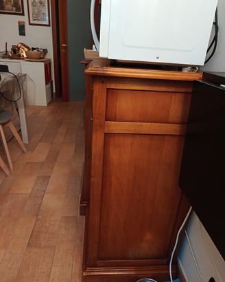 credenza legno massello 