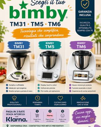 BIMBY TM31 TM5 TM6