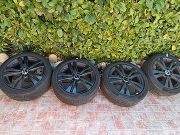 Cerchi in lega mercedes benz 17” + gomme estive