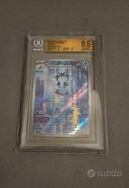 Pokemon giap. carta gradata Bgs 9,5.