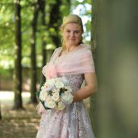 abito da sposa rosa 