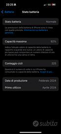 Iphone 15 pro 128 gb nero