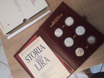 monete argento storia della lira