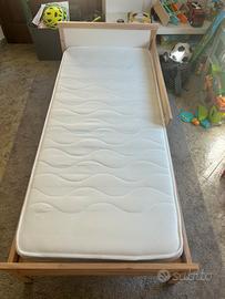 Lettino Ikea 70x160 con materasso