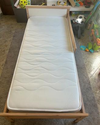 Lettino Ikea 70x160 con materasso
