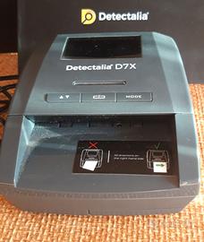 Detectalia D7X - Rilevatore di banconote false