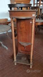 Colonna Impero in noce