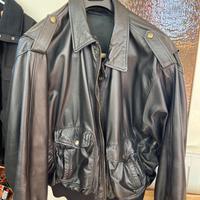 Giacca Pelle aviatore taglia 56