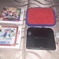Nintendo 2ds + giochi + custodia + caricatore