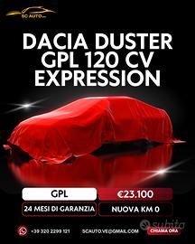 Dacia Duster GPL 120 CV Expression PREZZO CON FINA