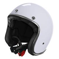 CASCO JET VINTAGE MOTO CAFE' RACER CUSTOM VESPA QU