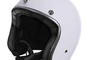 CASCO JET VINTAGE MOTO CAFE' RACER CUSTOM VESPA QU