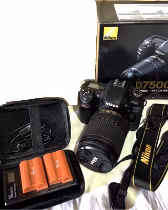 Kit Reflex Premium Nikon D7500 + Obiettivo AF-S DX