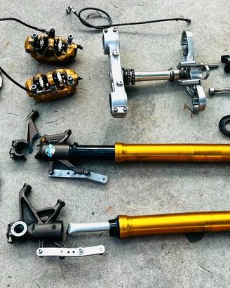 Zx 10 R Kawasaki pinze radiali avantreno Incidenta
