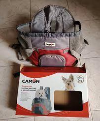 1 zainetto e 1 marsupio a tracolla per cagnolini