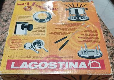 set per fonduta Lagostina 