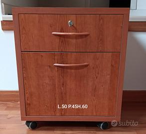 cassettiera ufficio su ruote