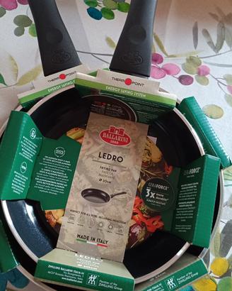 Set due padelle Ballarini Ledro 20 e 24cm nuove