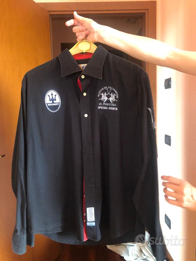 Camicia uomo LA MARTINA MASERATI in cotone tg. XXL Abbigliamento e Accessori In vendita a Vicenza