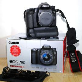 Kit Canon EOS 70d + BG-E14 Originale