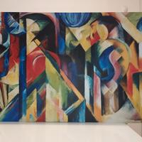 Quadro Copia di Arte, Le scuderie di Franz Marc