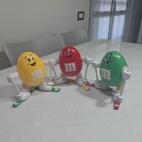 Set 3 Dispenser M&M's Vintage - "Sciatori"