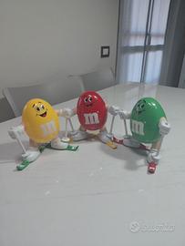 Set 3 Dispenser M&M's Vintage - "Sciatori"