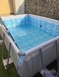 Piscina Bestway + Scaletta + Filtro a sabbia