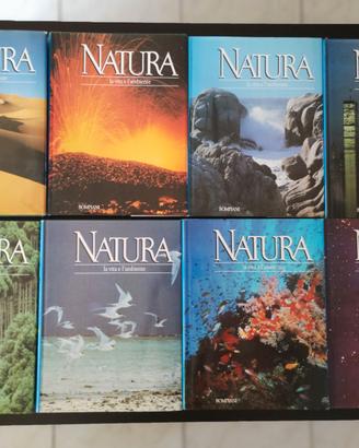 enciclopedia Bompiani Natura 8 volumi