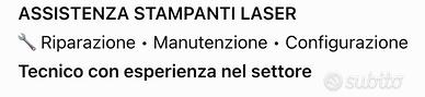 ? Assistenza e riparazione stampanti laser