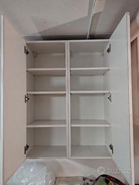 Pensile artigianale bianco 80x105 cm