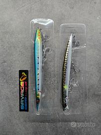Artificiali spinning Savage Needle Long jerk 
