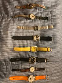 Lotto stock 8 orologi polso misti Swatch Locman vi