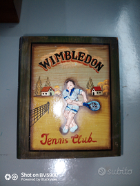 Wimbledon tennis club vintage