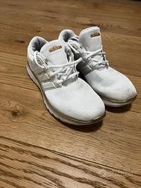Adidas Energy Cloud V Cloudfoam bianche e oro- 41⅓