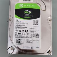 Seagate - Disco rigido 1 TB 3,5", SATA Barracuda