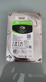Seagate - Disco rigido 1 TB 3,5", SATA Barracuda