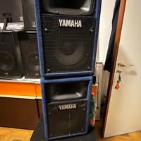 Eccezionali diffusori amplificati Yamaha