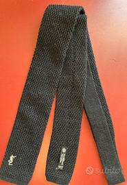 Cravatta in lana Yves Saint Laurent