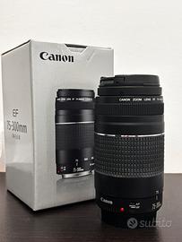 Canon EF 75-300mm f/4-5.6 III Obiettivo.