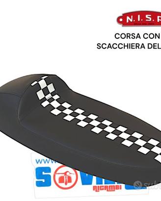 Sella Sport Corsa NISA con Scacchiera Vespa 50 Sp