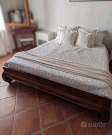 Letto e armadio in stile etnico
